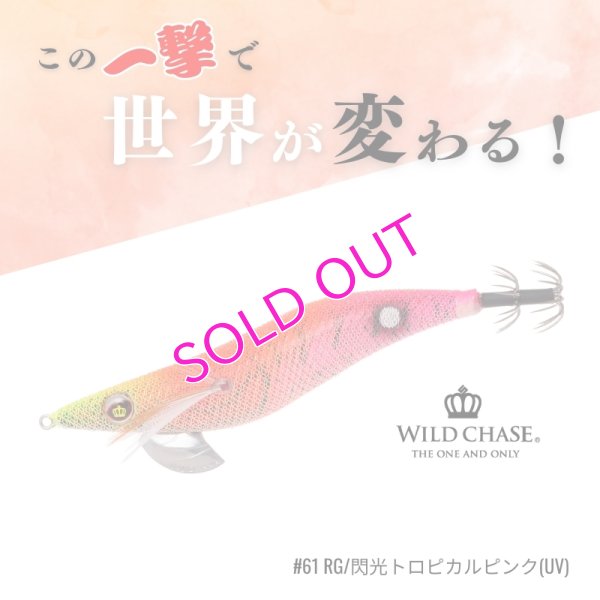 画像1: WILD CHASE 2.5号 #61 RG/閃光トロピカルピンク(UV)