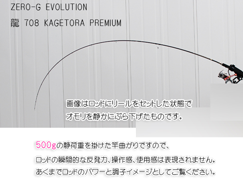 15th ZERO-G EVOLUTION プレミアム 龍 708 景虎RV boron - エギング