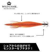 画像3: WILD CHASE 2.5号 #56	RG/アジ泳がせ/カスミオレンジ(UV)