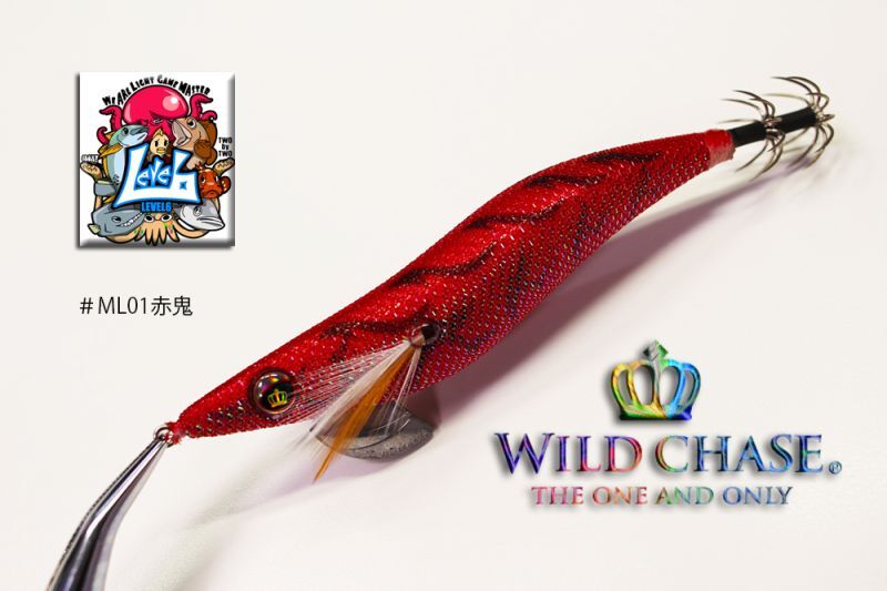 WILDCHASE 3.5号 / ML01 赤鬼 - エギングショップ SQUID MANIA